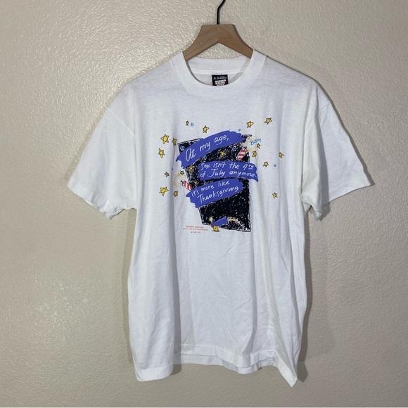 Screen Stars Other - Vintage Screen Stars Single Stitch Dad Shirt Shoebox Greetings Mens Size XL USA